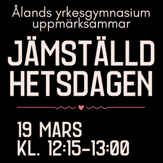 Kopia av Jämställdhetsdagen 19.3